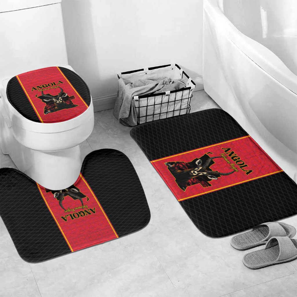 Angola Football Bathroom Set Come On Palancas Negras - Wonder Print Shop