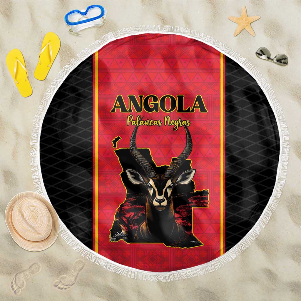 Angola Football Beach Blanket Come On Palancas Negras - Wonder Print Shop