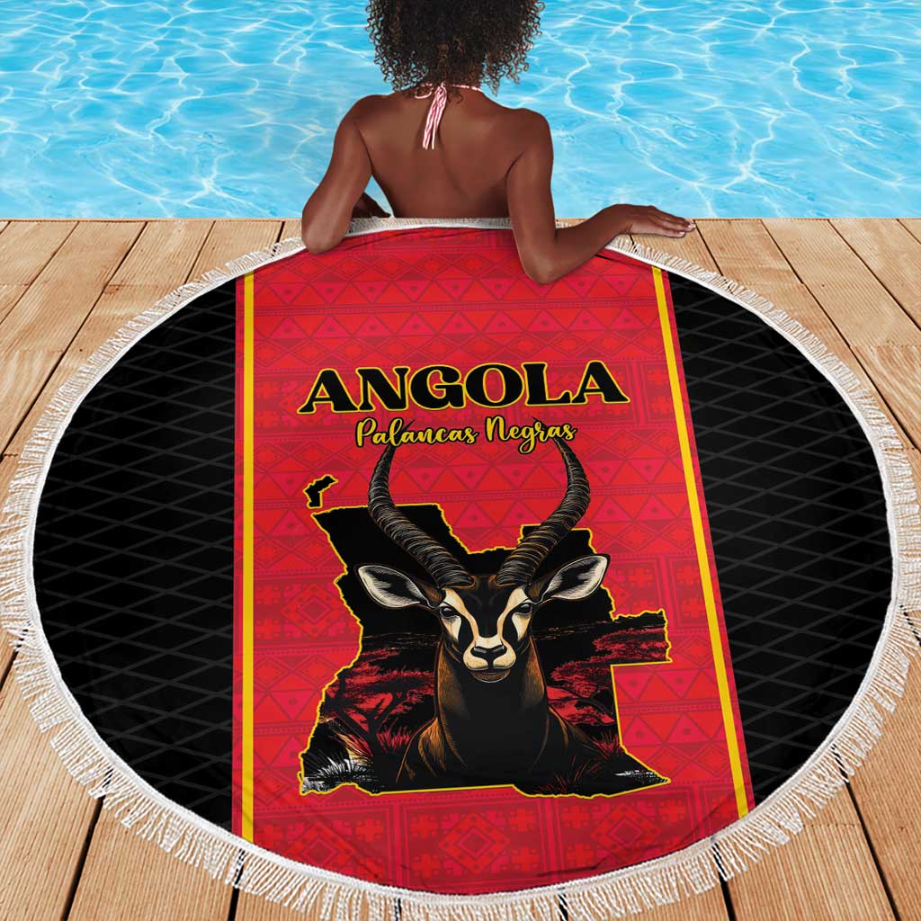 Angola Football Beach Blanket Come On Palancas Negras - Wonder Print Shop