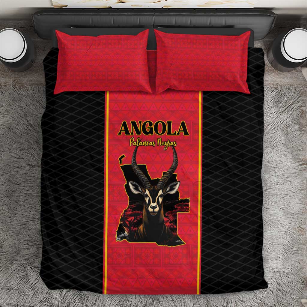 Angola Football Bedding Set Come On Palancas Negras - Wonder Print Shop