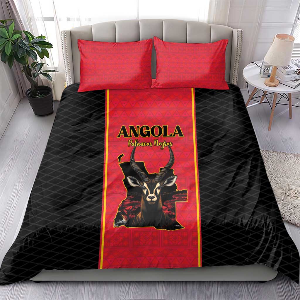 Angola Football Bedding Set Come On Palancas Negras - Wonder Print Shop