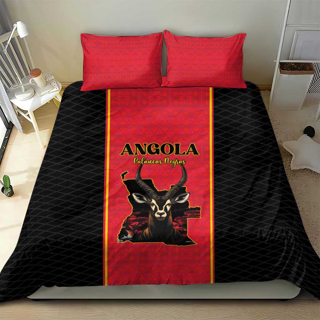 Angola Football Bedding Set Come On Palancas Negras - Wonder Print Shop