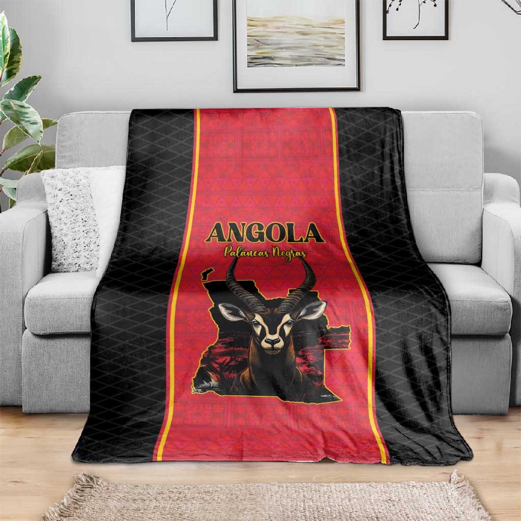 Angola Football Blanket Come On Palancas Negras - Wonder Print Shop