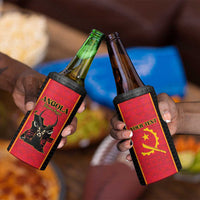 Custom Angola Football 4 in 1 Can Cooler Tumbler Come On Palancas Negras - Wonder Print Shop