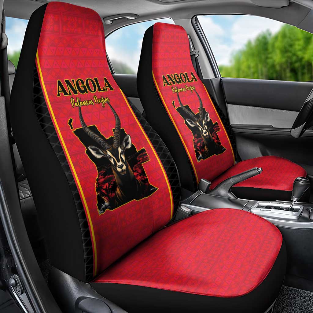Angola Football Car Seat Cover Come On Palancas Negras - Wonder Print Shop