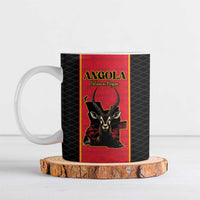 Custom Angola Football Ceramic Mug Come On Palancas Negras - Wonder Print Shop