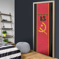 Custom Angola Football Door Cover Come On Palancas Negras - Wonder Print Shop