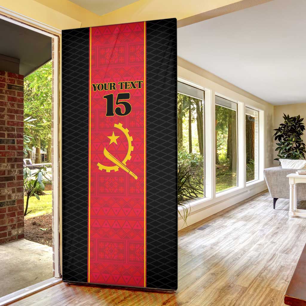 Custom Angola Football Door Cover Come On Palancas Negras - Wonder Print Shop