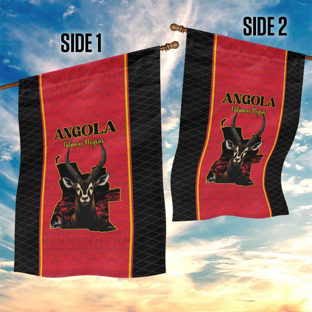 Angola Football Garden Flag Come On Palancas Negras - Wonder Print Shop
