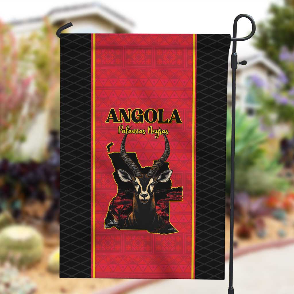 Angola Football Garden Flag Come On Palancas Negras - Wonder Print Shop