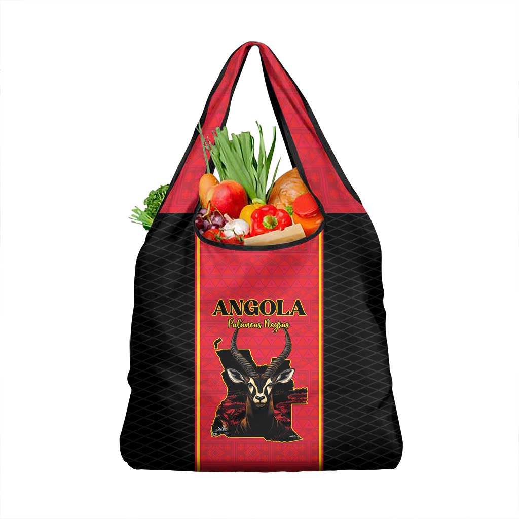 Angola Football Grocery Bag Come On Palancas Negras - Wonder Print Shop
