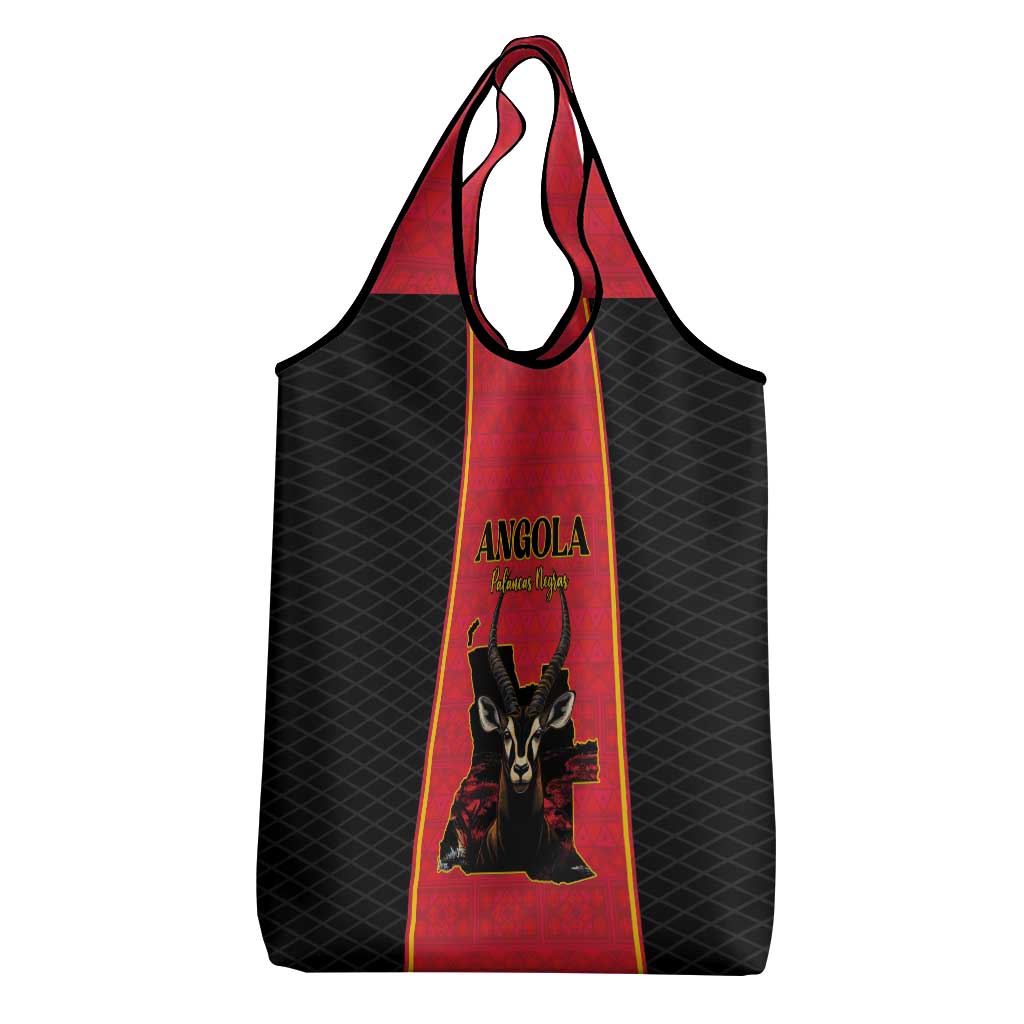 Angola Football Grocery Bag Come On Palancas Negras - Wonder Print Shop