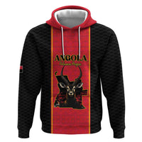 Custom Angola Football Hoodie Come On Palancas Negras - Wonder Print Shop