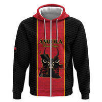 Custom Angola Football Hoodie Come On Palancas Negras - Wonder Print Shop
