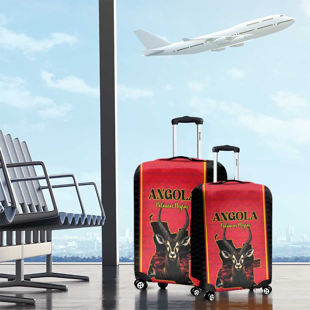 Angola Football Luggage Cover Come On Palancas Negras - Wonder Print Shop