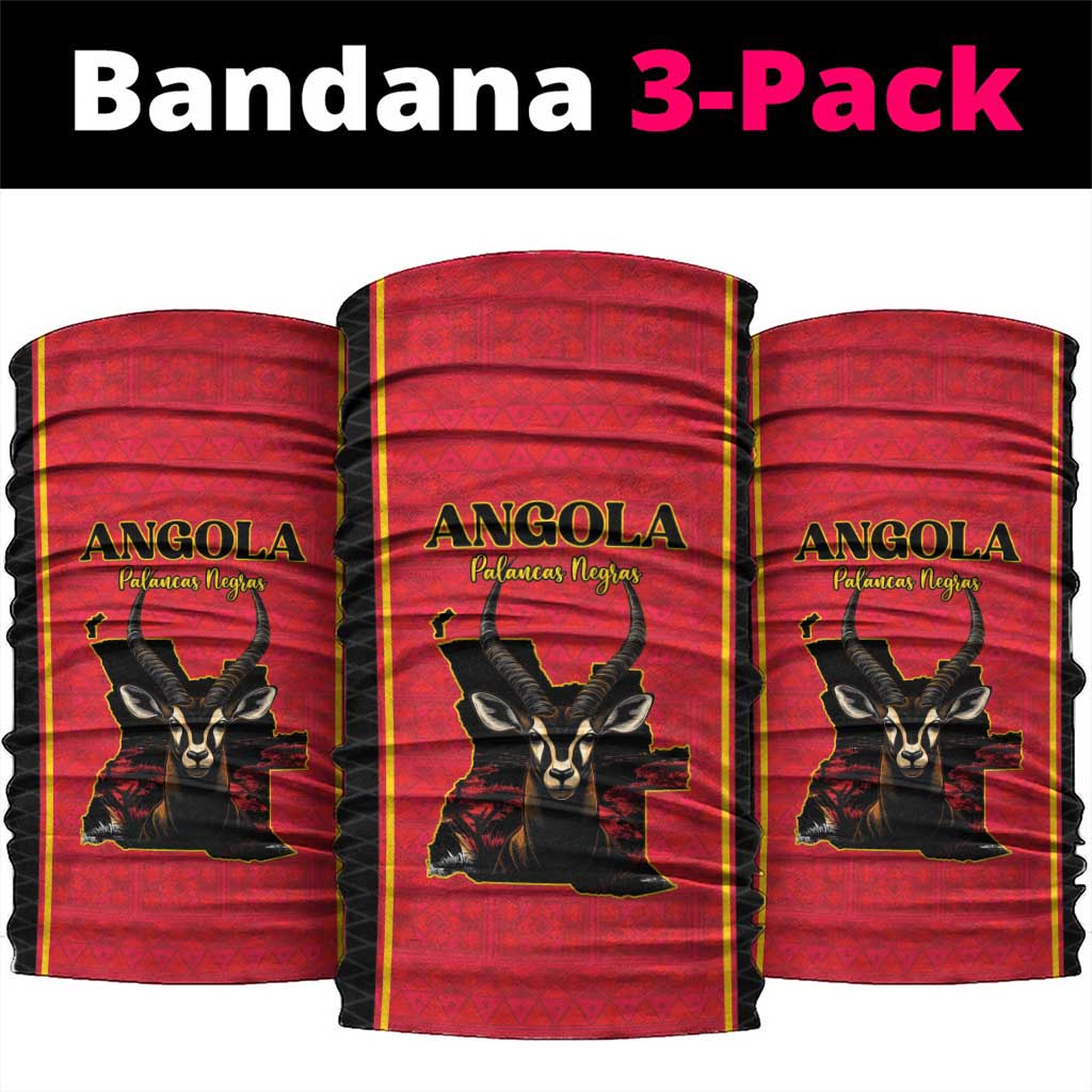 Angola Football Neck Gaiter Come On Palancas Negras - Wonder Print Shop