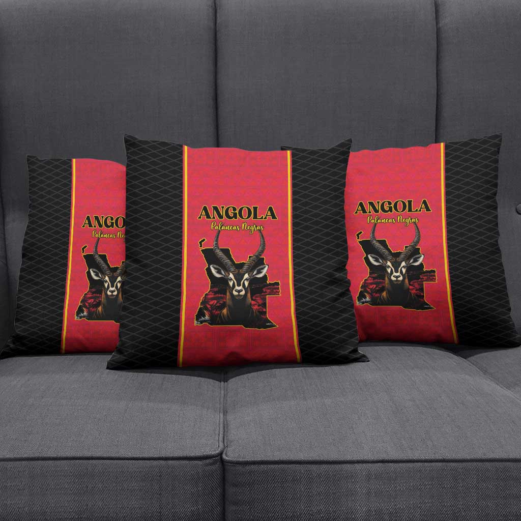 Angola Football Pillow Cover Come On Palancas Negras - Wonder Print Shop