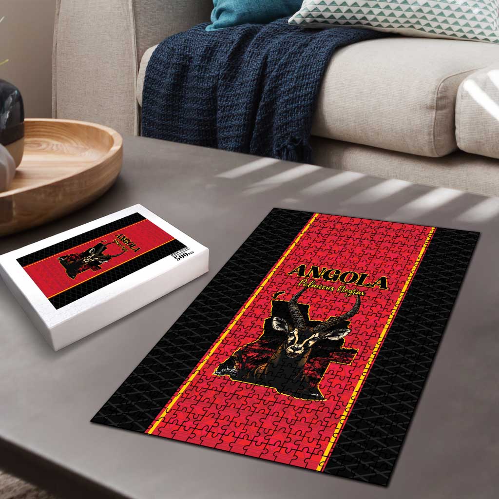 Angola Football Puzzle Come On Palancas Negras - Wonder Print Shop