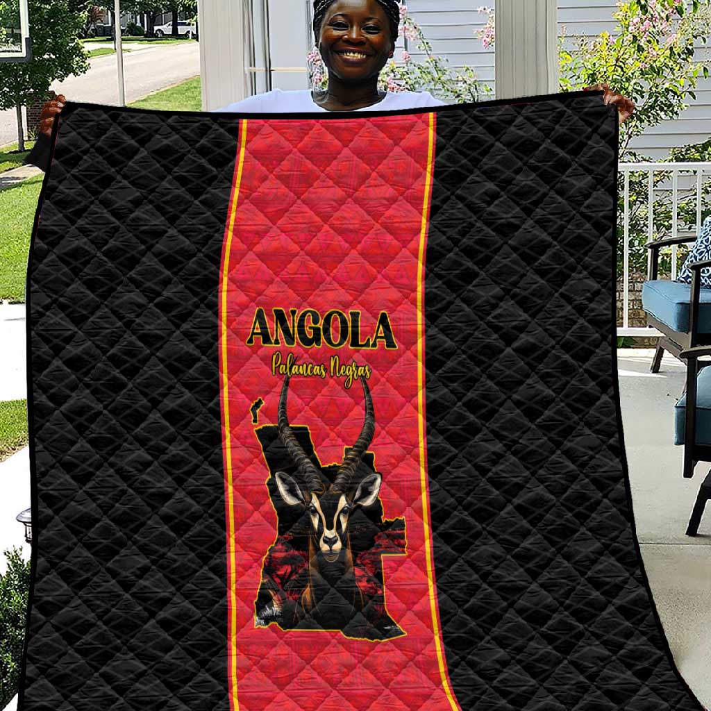Angola Football Quilt Come On Palancas Negras - Wonder Print Shop