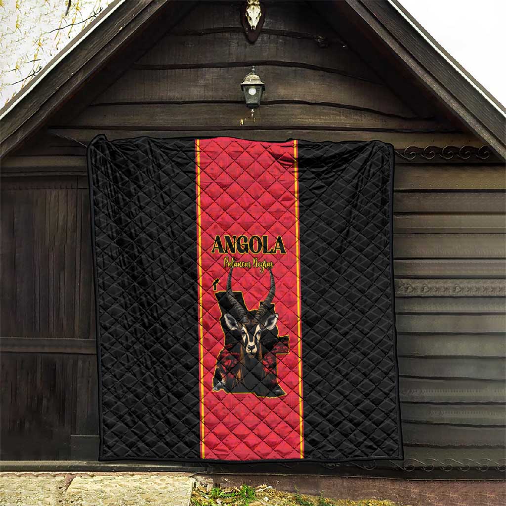 Angola Football Quilt Come On Palancas Negras - Wonder Print Shop