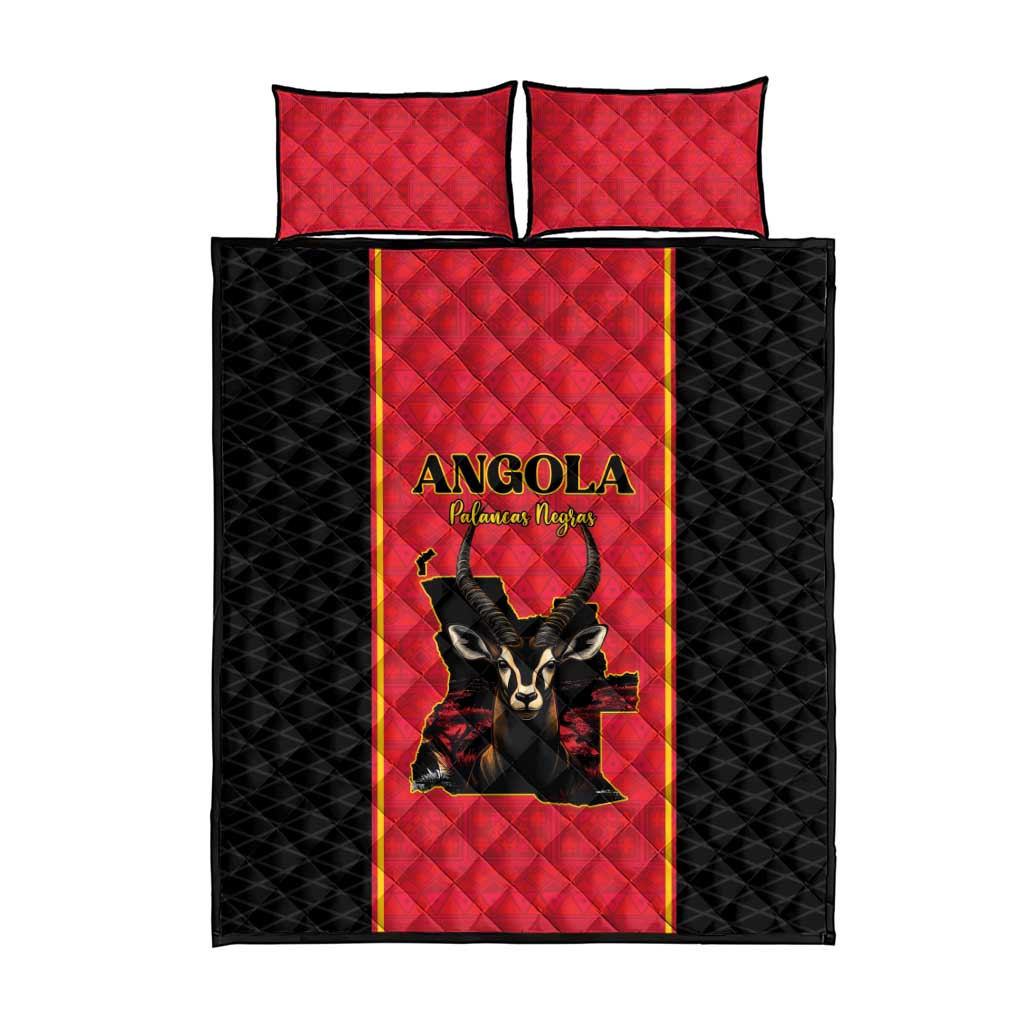 Angola Football Quilt Bed Set Come On Palancas Negras - Wonder Print Shop