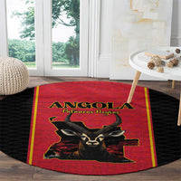 Angola Football Round Carpet Come On Palancas Negras - Wonder Print Shop