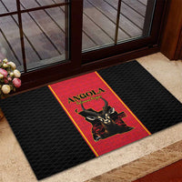Angola Football Rubber Doormat Come On Palancas Negras - Wonder Print Shop
