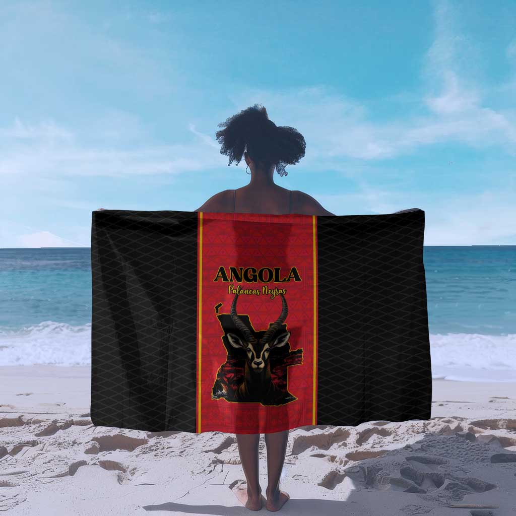 Angola Football Sarong Come On Palancas Negras - Wonder Print Shop