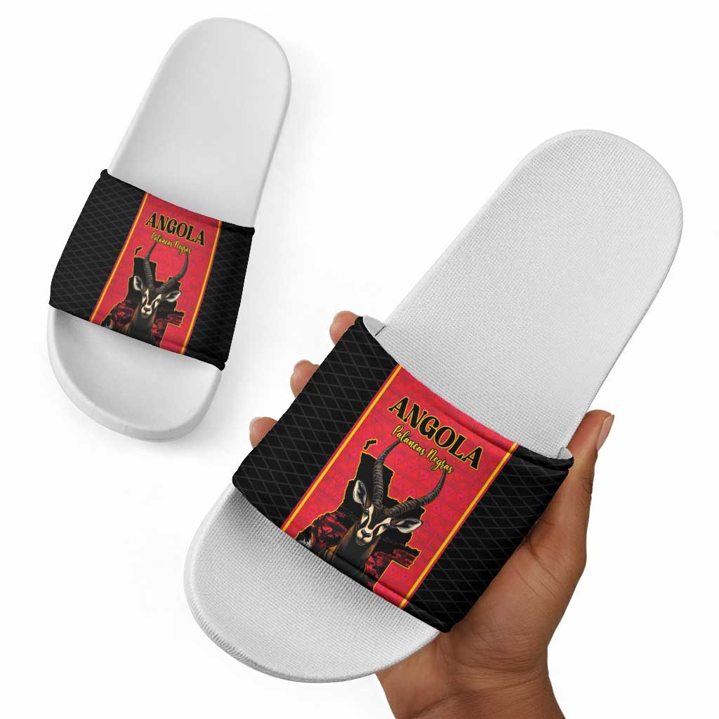 Angola Football Slide Sandals Come On Palancas Negras - Wonder Print Shop