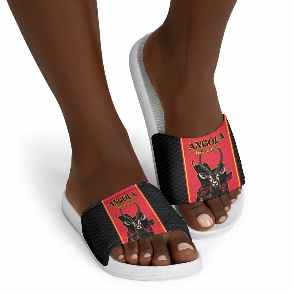 Angola Football Slide Sandals Come On Palancas Negras - Wonder Print Shop