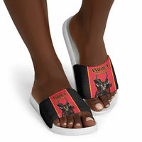 Angola Football Slide Sandals Come On Palancas Negras - Wonder Print Shop