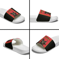 Angola Football Slide Sandals Come On Palancas Negras - Wonder Print Shop