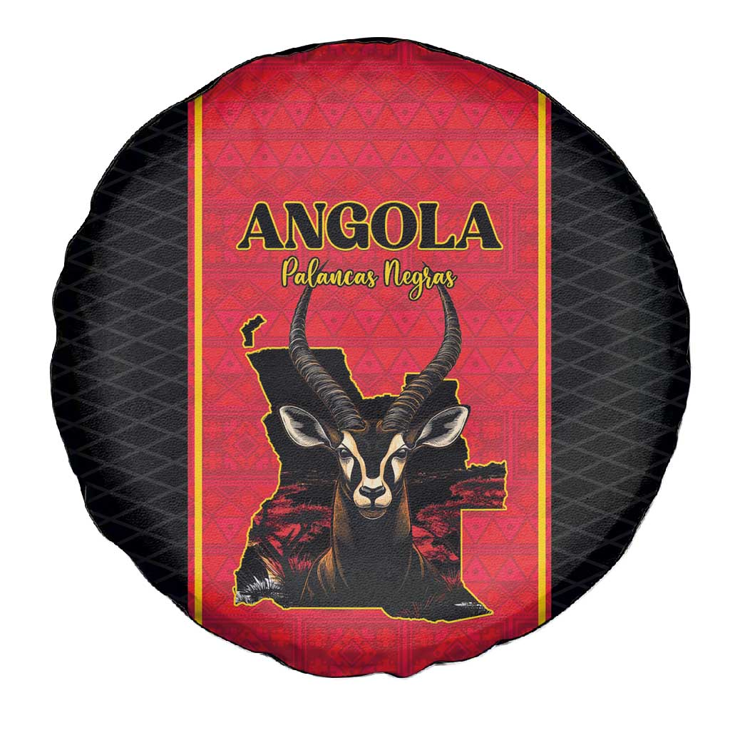 Angola Football Spare Tire Cover Come On Palancas Negras - Wonder Print Shop