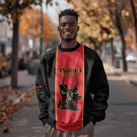 Custom Angola Football Sweatshirt Come On Palancas Negras - Wonder Print Shop