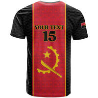 Custom Angola Football T shirt Come On Palancas Negras LT15