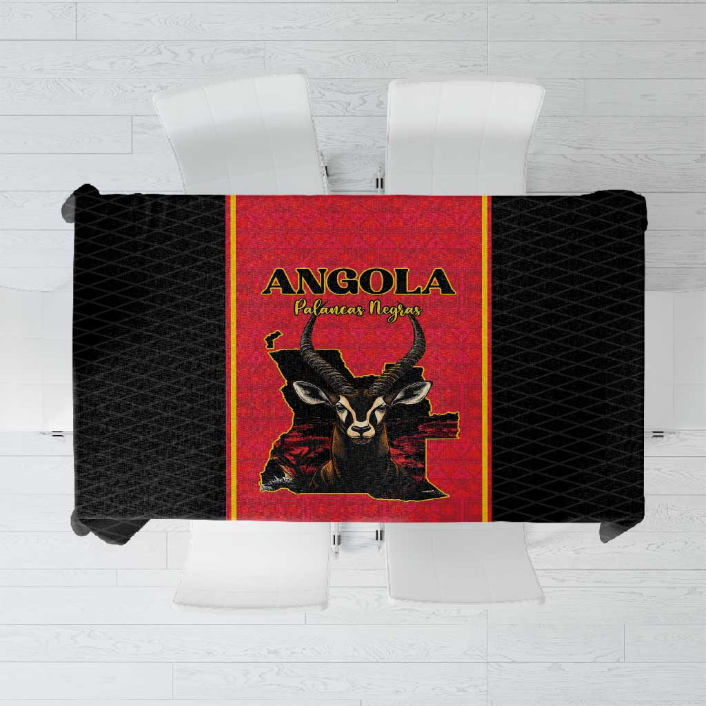Angola Football Tablecloth Come On Palancas Negras - Wonder Print Shop