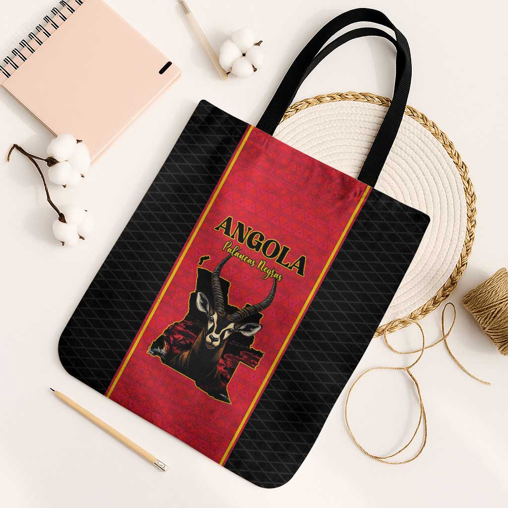 Angola Football Tote Bag Come On Palancas Negras - Wonder Print Shop