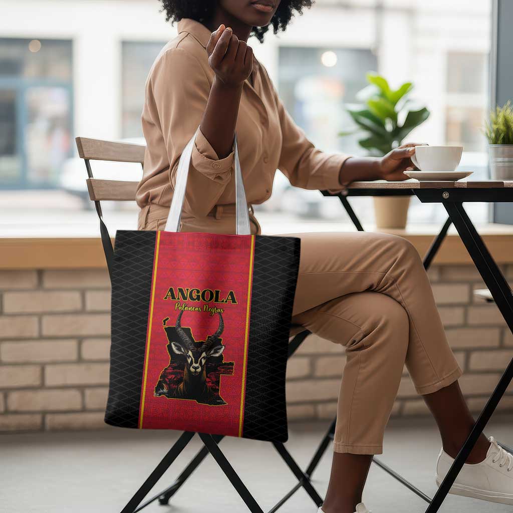 Angola Football Tote Bag Come On Palancas Negras - Wonder Print Shop
