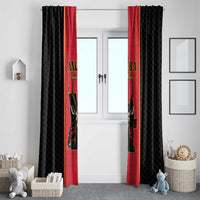 Angola Football Window Curtain Come On Palancas Negras - Wonder Print Shop