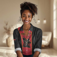 Custom Angola Football Women Casual Shirt Come On Palancas Negras - Wonder Print Shop