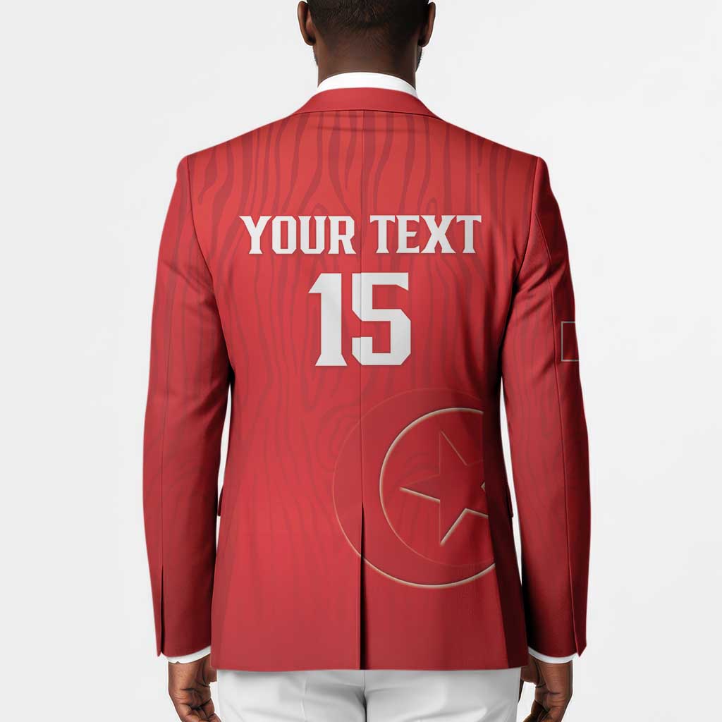 Custom Tunisia Football Blazer Eagles of Carthage Rise - Wonder Print Shop
