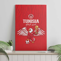 Tunisia Football Canvas Wall Art Eagles of Carthage Rise - Wonder Print Shop