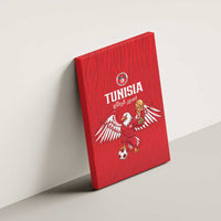 Tunisia Football Canvas Wall Art Eagles of Carthage Rise - Wonder Print Shop