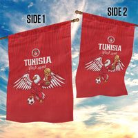 Tunisia Football Garden Flag Eagles of Carthage Rise - Wonder Print Shop