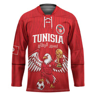 Custom Tunisia Football Hockey Jersey Eagles of Carthage Rise - Wonder Print Shop