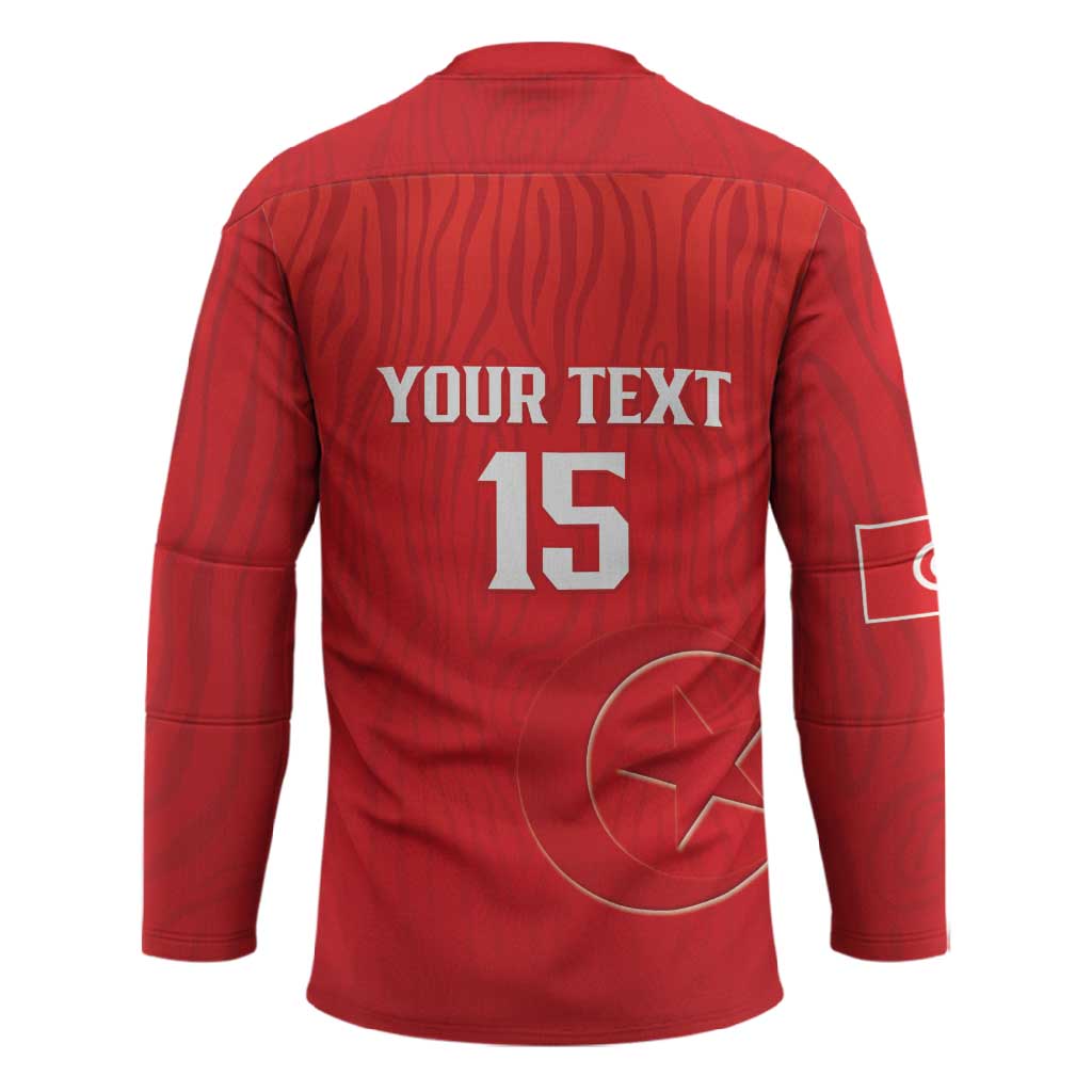 Custom Tunisia Football Hockey Jersey Eagles of Carthage Rise - Wonder Print Shop