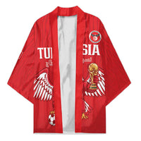 Custom Tunisia Football Kimono Eagles of Carthage Rise - Wonder Print Shop