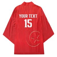 Custom Tunisia Football Kimono Eagles of Carthage Rise - Wonder Print Shop