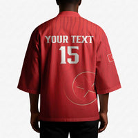 Custom Tunisia Football Kimono Eagles of Carthage Rise - Wonder Print Shop