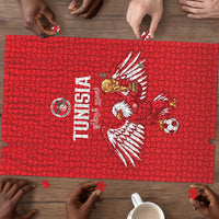 Tunisia Football Puzzle Eagles of Carthage Rise - Wonder Print Shop